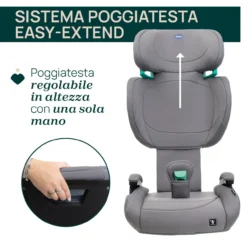 Seggiolino auto Quizy Lite i-Size (100-150 cm)