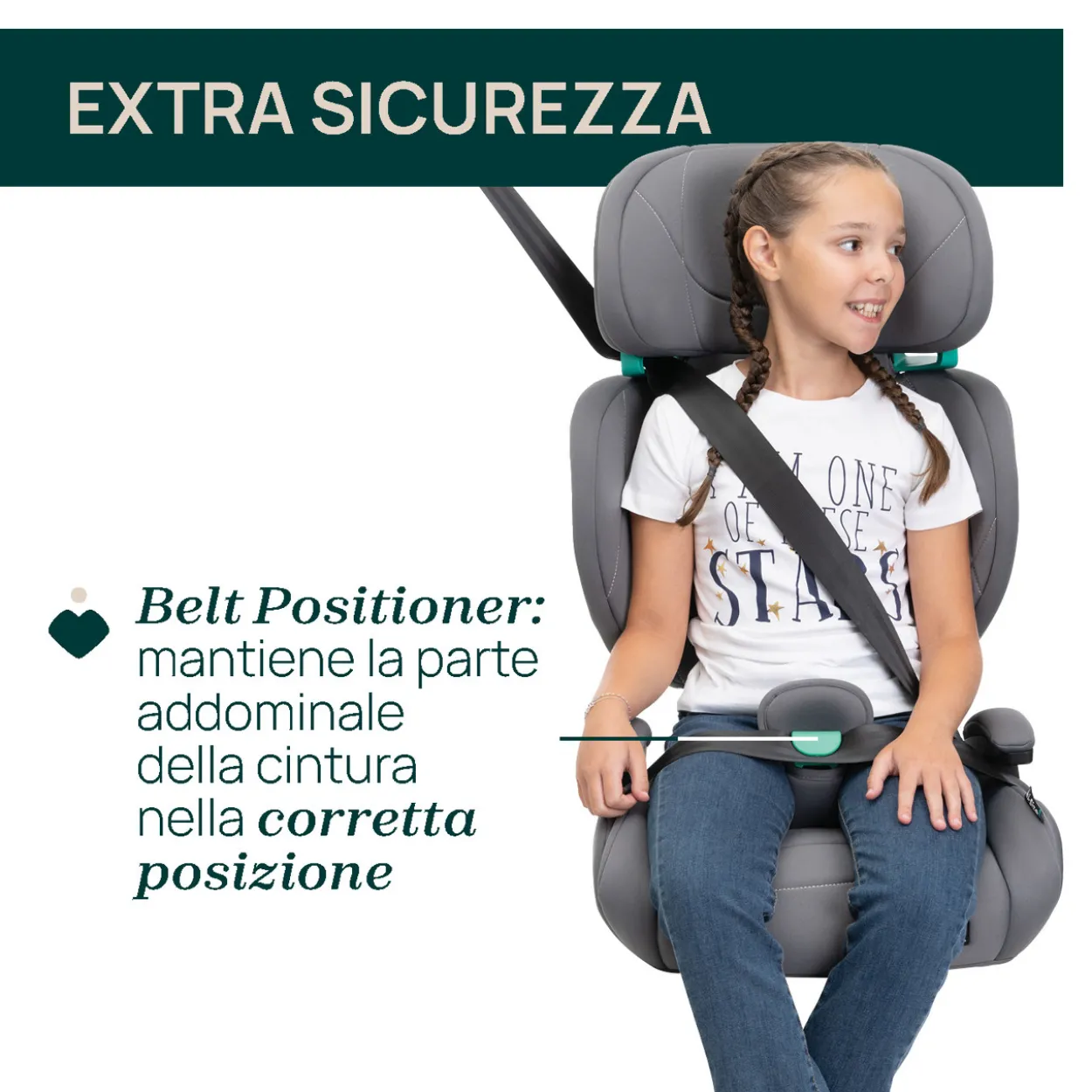 Seggiolino auto Quizy Lite i-Size (100-150 cm)