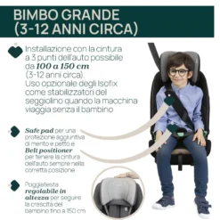 Seggiolino Auto Seat&Go i-Size (76-150 cm)