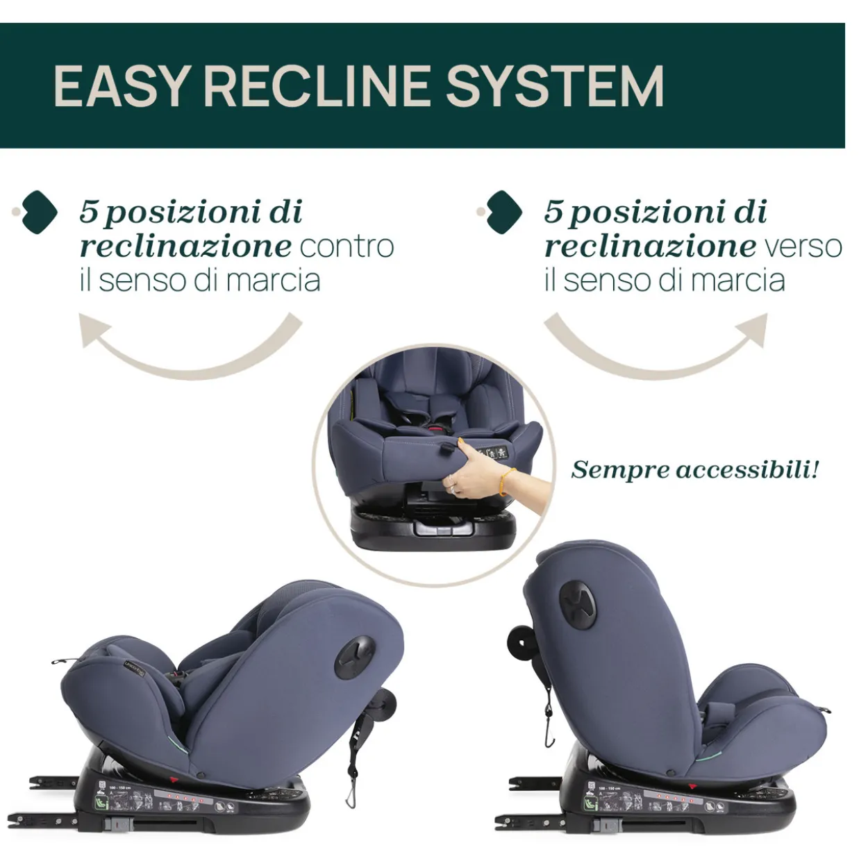 Seggiolino auto Unico Evo i-Size (40-150 cm)