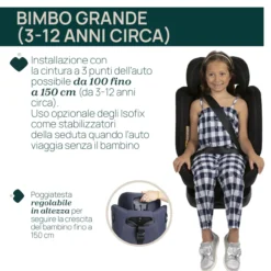 Seggiolino auto Unico Evo i-Size (40-150 cm)