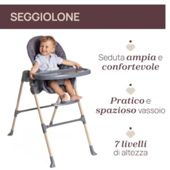 Seggiolone Polly Essential