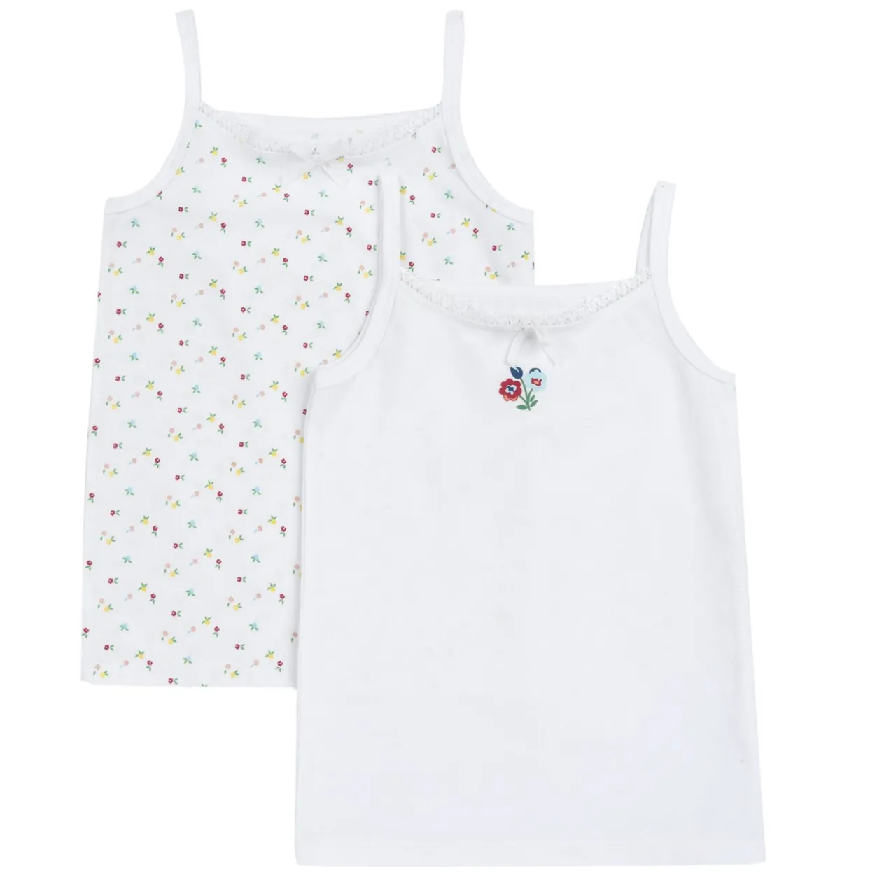 Set canottiere intime con spalla stretta
