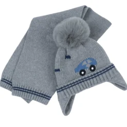Set cappello con sciarpa