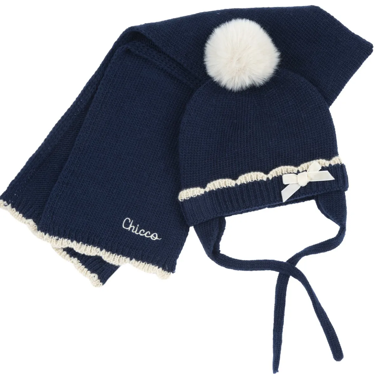 Set cappello con sciarpa