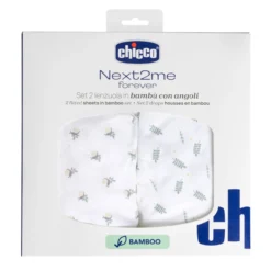 Set Lenzuola con angoli in Bambù per Next2Me Forever - 2pz