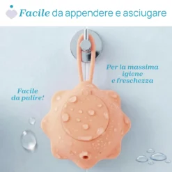 SPAZZOLA CORPO CON DISPENSER INTEGRATO