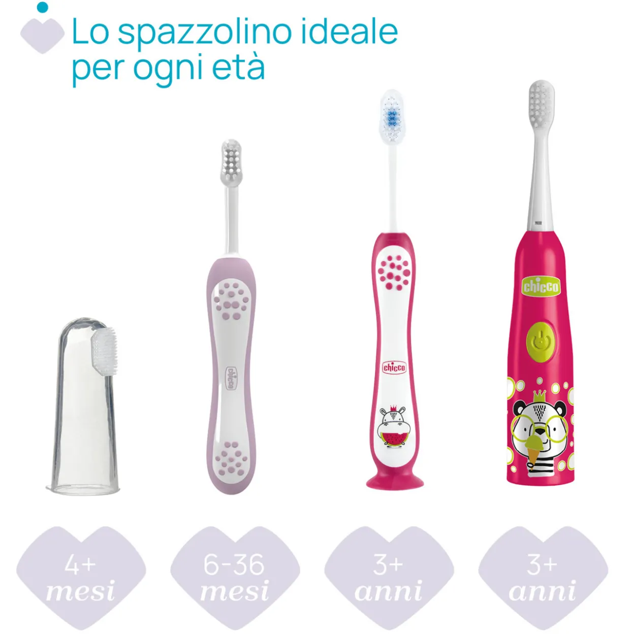 Spazzolino 3-6 anni
