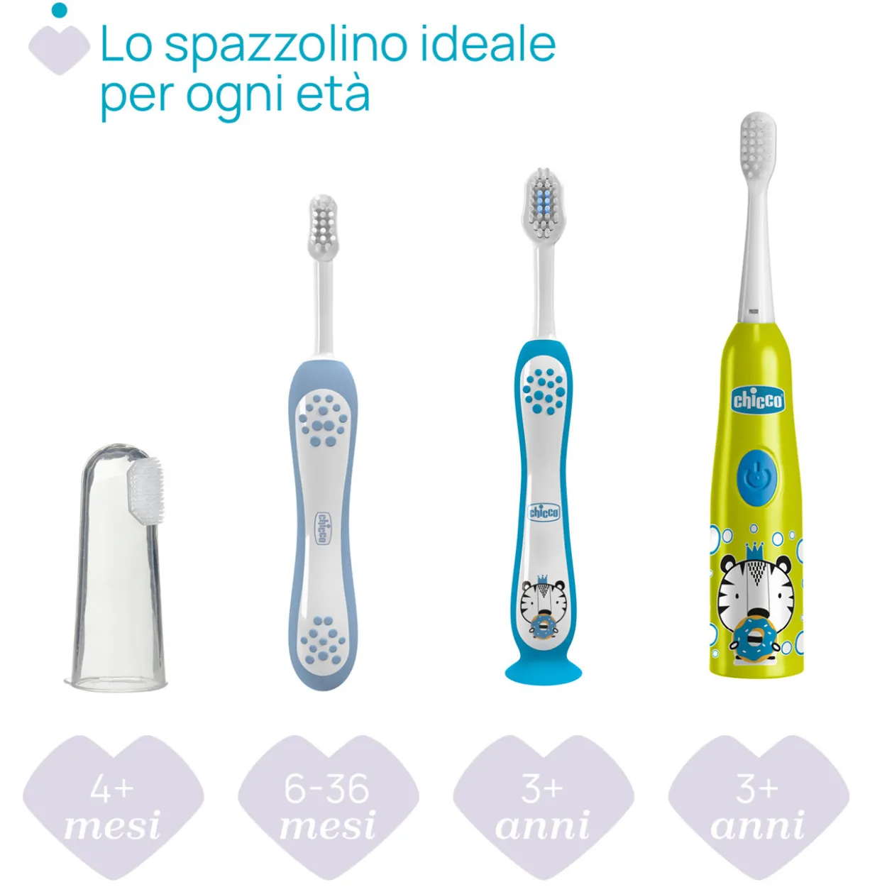 Spazzolino 3-6 anni
