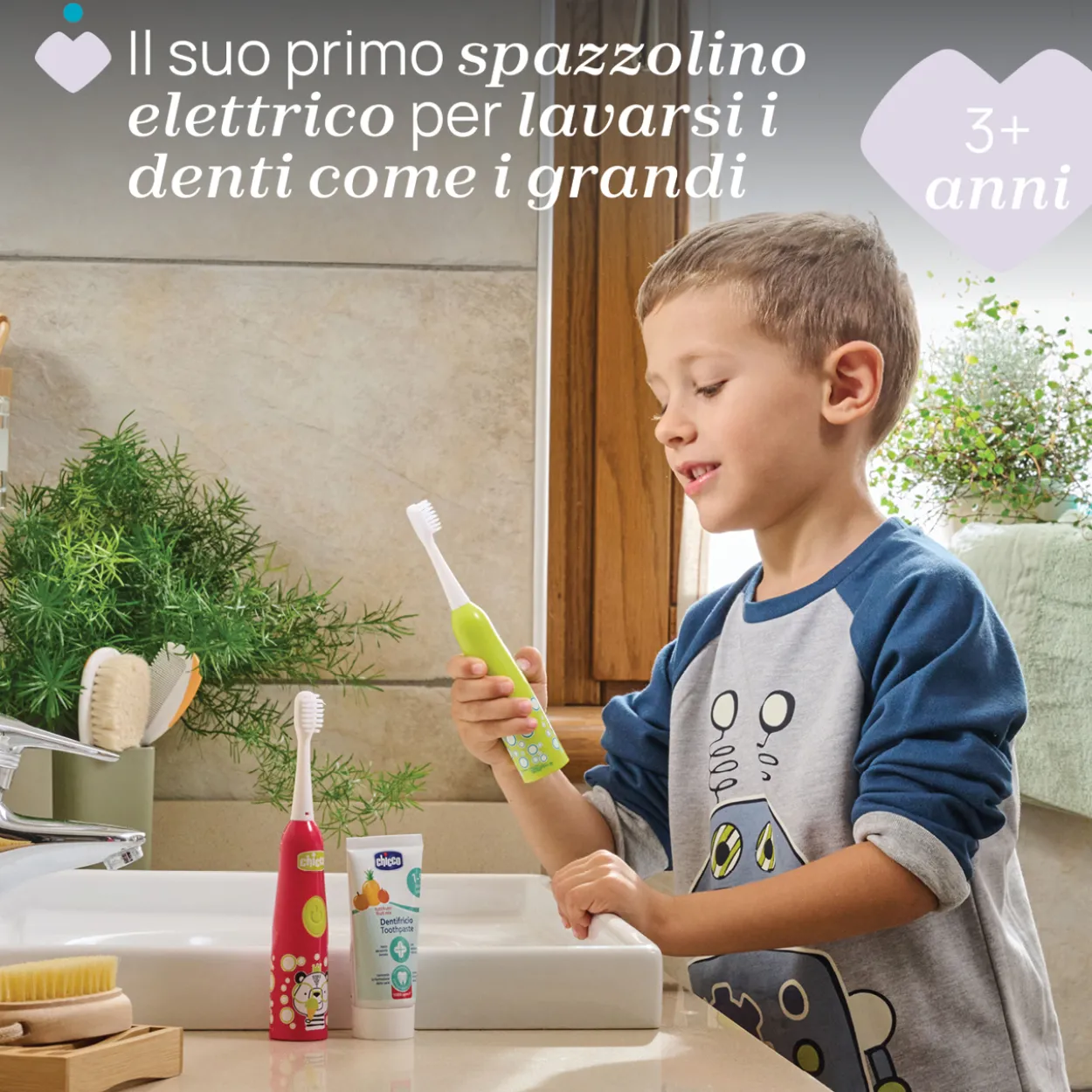 Spazzolino elettrico 3 anni