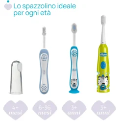 Spazzolino primi denti 6-36M