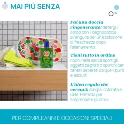 Sporty gift set - bagnodoccia all'anguria 300ml con sacca sportiva