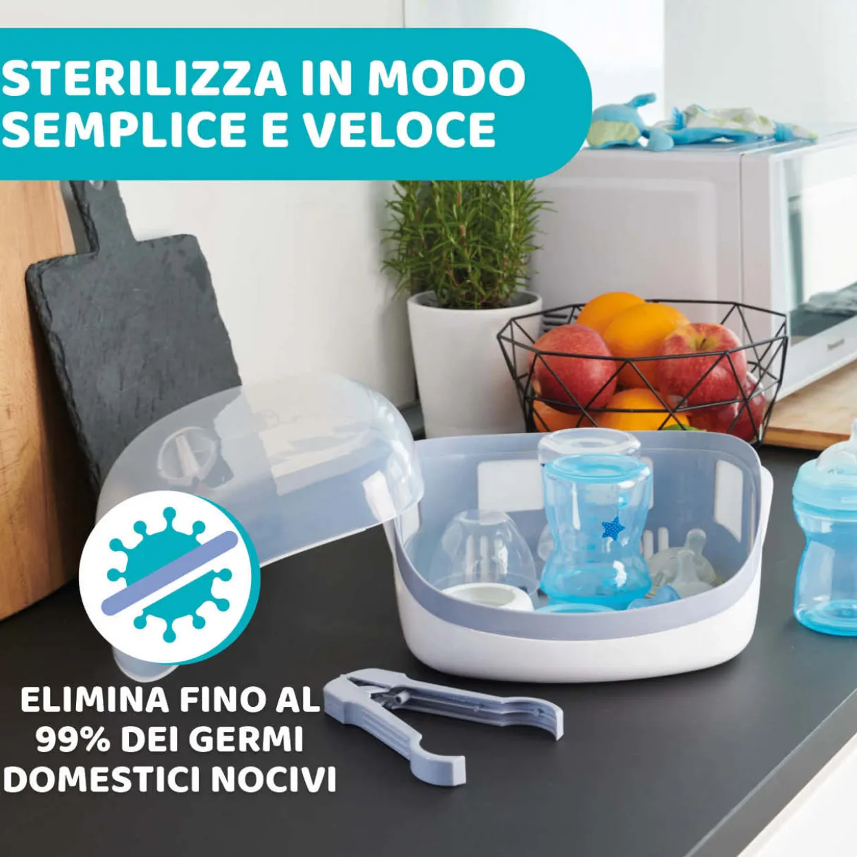 Sterilizzatore per microonde Chicco