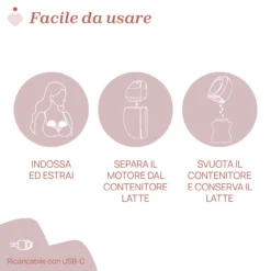Tiralatte indossabile