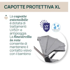 Trio Bellagio 2 Flexi con First Seat Recline