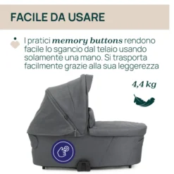 Trio Mysa Flexi con First Seat Recline