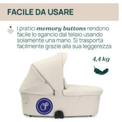 Trio Mysa Flexi con First Seat Recline e Lullaglide