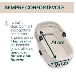 Trio Mysa Gran Comfort con First Seat Recline