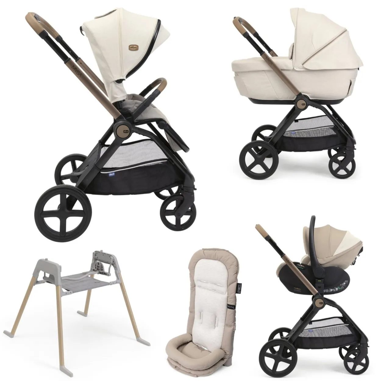 Trio Mysa Gran Comfort con First Seat Recline e Lullaglide