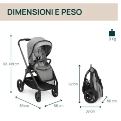 Trio Mysa Gran Comfort con First Seat Recline e Lullaglide