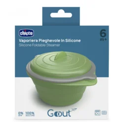 Vaporiera in silicone pieghevole