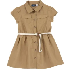 Vestito manica corta con colletto