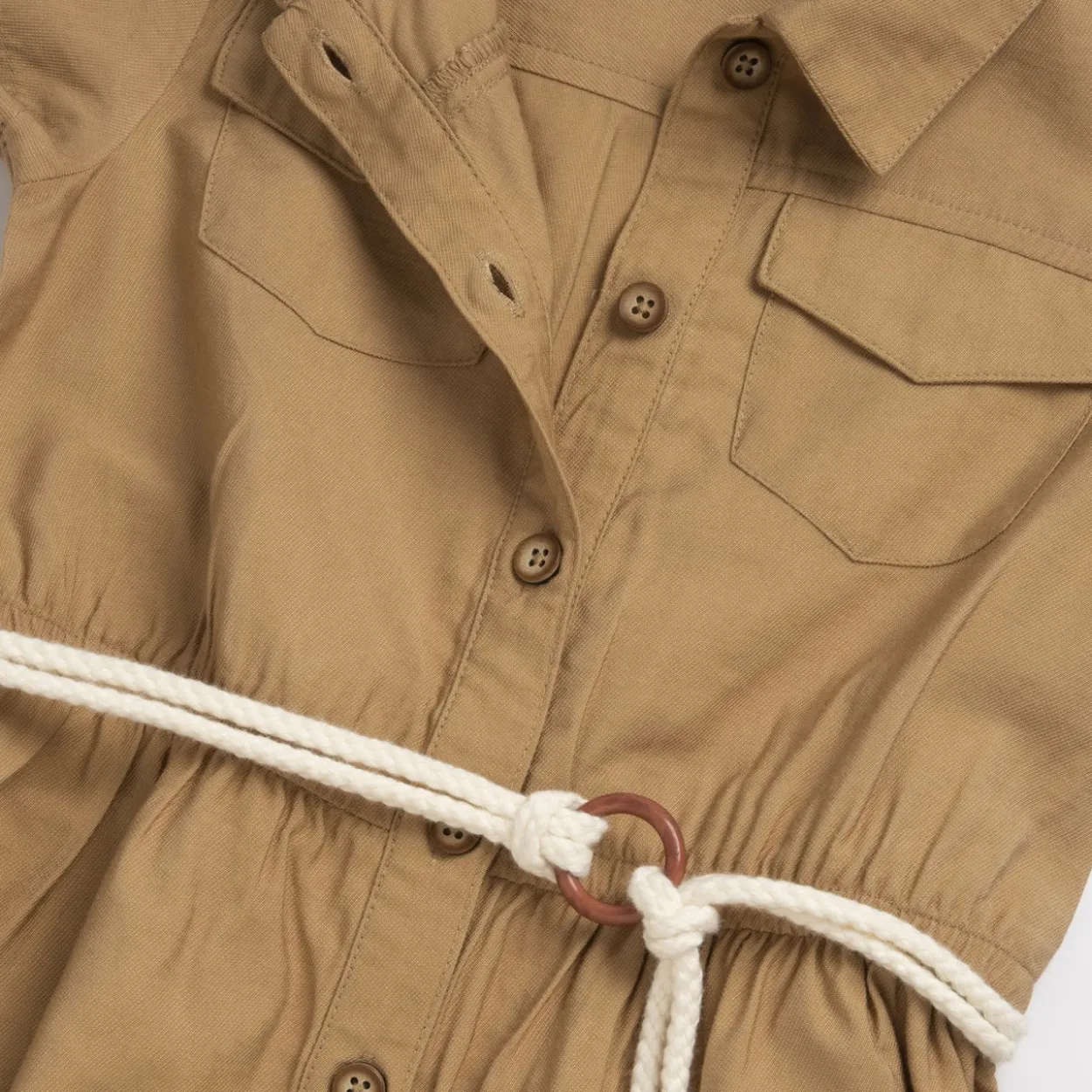 Vestito manica corta con colletto