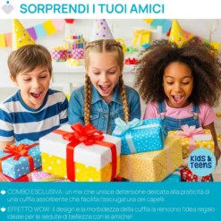 WHIPPY GIFT SET - MOUSSE LAVANTE CORPO E CAPELLI 200ML CON CUFFIA