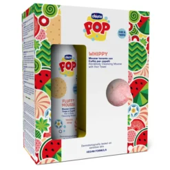 WHIPPY GIFT SET - MOUSSE LAVANTE CORPO E CAPELLI 200ML CON CUFFIA